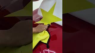 Dán Decal Cờ Đỏ Sao Vàng Cho Vinfast Lux Sa 2.0