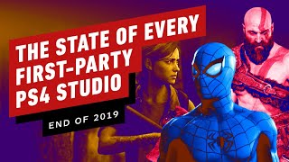 The State Of Every Playstation First-Party Developer Late 2019 Update