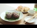 숯불에 구운 떡갈비 : Tteokgalbi (Grilled Short Rib Patties) : Honeykki 꿀키