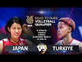 Japan vs Turkiye | Women's OQT 2023