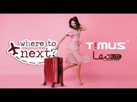 Timus LeoLite | Best Travel Luggage | 5 Years Warranty | TIMUS