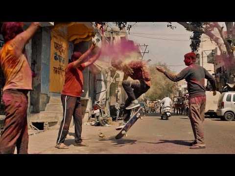 The Rajput Ride: Skating the Indian Holi Festival | Part 1