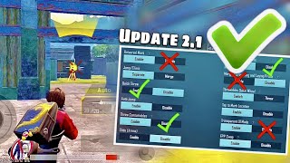 Best Settings & Sensitivity to Improve Headshots and Hip-Fire New Update 2.1 ✅❌ 