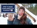Russian lesson - 5 ways how to make compliments in Russia | Learn Russian with me