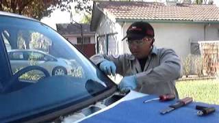 Windshield replacement by Lo Auto Glass Repair, Stockton CA