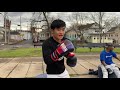 Pro boxer vs Amateur boxer STREET BOXING