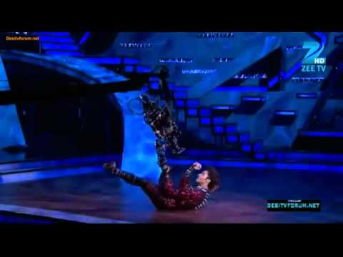 Raghav Croc-Roaz Robotic On Dance India Dance 3 15th April 2012...
