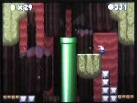 New Super Mario Bros Walkthrough PART 8-4
