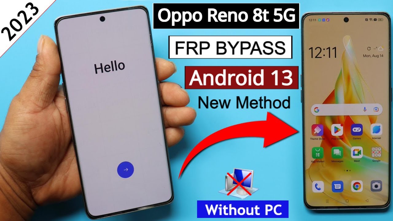 Oppo Reno 8t 5g (CPH2505) Android 13 Frp Unlock/Bypass Oppo Reno 8t 5g (CPH2505) Android 13 Frp Unlock/Bypass