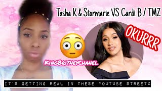 Tasha K & Starmarie VS Cardi B/ TMZ