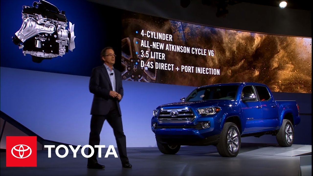 2016 Toyota Tacoma Reveal – 2015 Detroit Auto Show ...