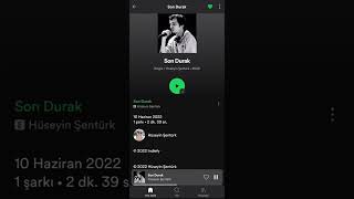 Hüseyin Şentürk - Son Durak (Spotify)