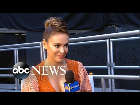 Alyssa Milano says she was 'terrified' to join 'Wet Hot American Summer: Ten Years Later' cast