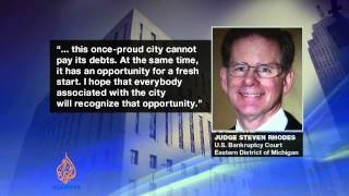 Detroit given go ahead to declare bankruptcy