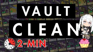 The Best 2-Minute Vault Cleaning Vid