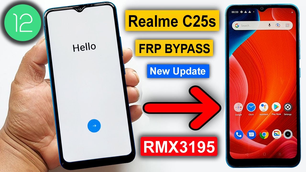 Realme C25s Frp Bypass Android 12 | Realme C25s Realme C25s Frp Bypass Android 12 | Realme C25s