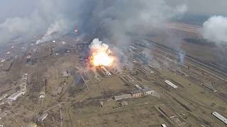 Видео Вибухи на військових складах в Ічні от 24 Канал, Ичня, Украина