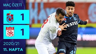 ÖZET: Trabzonspor 1-1 DG Sivasspor | 11. Hafta - 2020/21