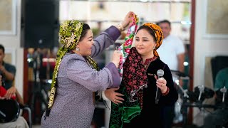 Turkmen Toy Merjen Berdiyewa - Yaranlar Halk Aydym Wedding Live Performance Music