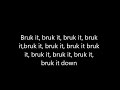 Bruk It Down-Mr Vegas Lyrics