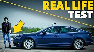 Audi SAFETY SYSTEM - ADAS - Driver Assistance REAL LIFE TEST