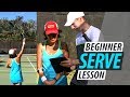 Serve Technique Lesson for Beginners (Part 2 of 2)