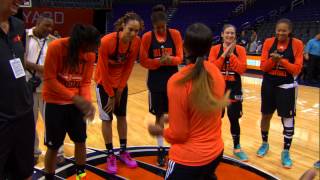 WNBA All Stars Let Loose During Practice WNBA All Stars Let Loose During Practice