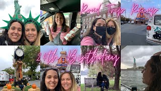 24th Birthday Road Trip Recap | Philly, Jersey City, Statue of Liberty, Sleepy Hollow & More