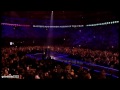 Adele cut off during her acceptance speech Brit Awards 2012 HD