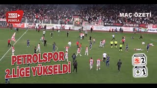 MAÇ ÖZETİ: BATMAN PETROLSPOR 2-1 HENDEKSPOR