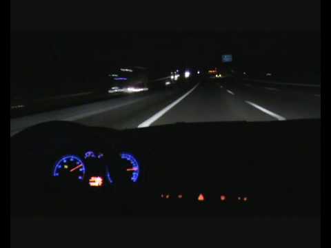 VW Golf R32 Mk4 DSG milltek non res on the Autobahn