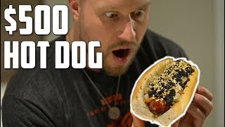 $1 Hot Dog Vs. $500 Hot Dog $1 Hot Dog Vs. $500 Hot Dog