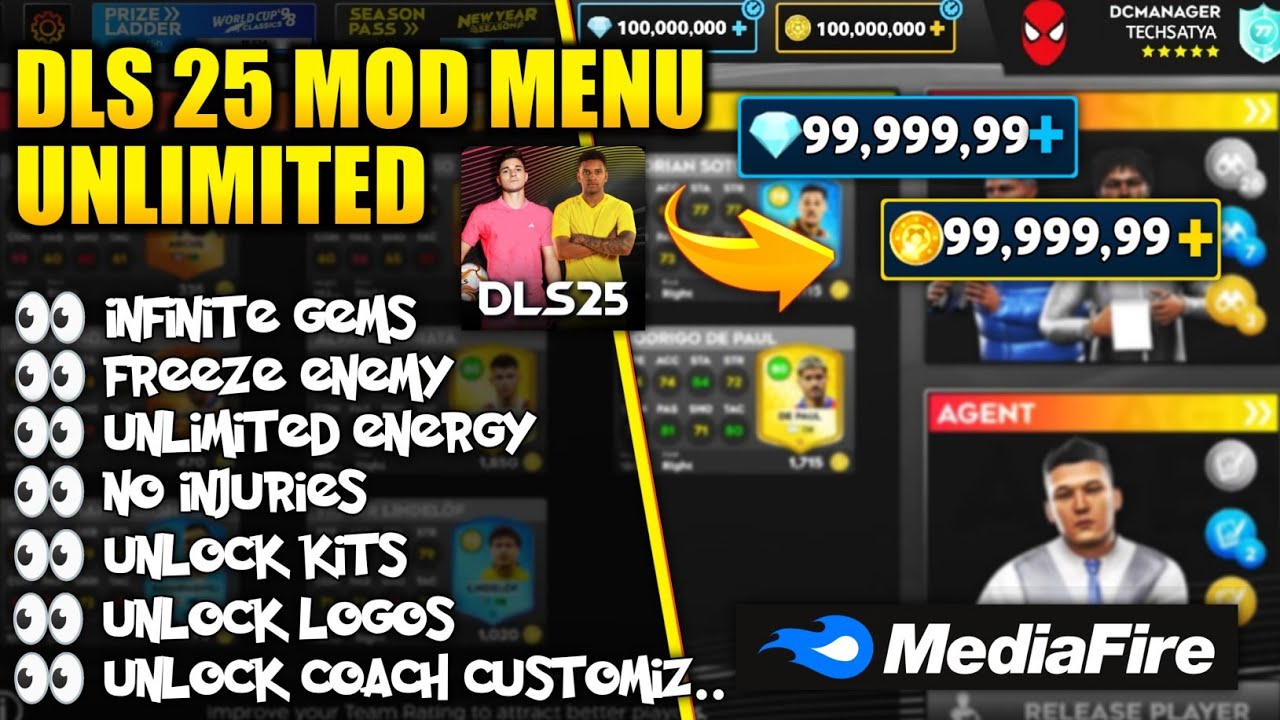 DLS 25 MOD APK v12.050 TUTORIAL! (Unlimited DLS 25 MOD APK v12.050 TUTORIAL! (Unlimited