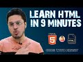 HTML in 9 Minutes (in Hindi) 🌐