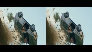 Fantastic Falls PT 2 - 3D SBS Music/Sizzle Video VR stereoscopic Google Cardboard in REAL 3D