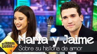 María Pedraza y Jaime Lorente explican detalladamente su historia de amor - El H