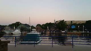 Our patio view to take in after a float
