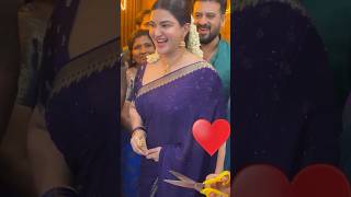 Honeyrose Ki Saree Ko Khicha