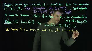 Bias of an Estimator