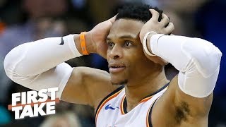 Russell Westbrook's legacy took a 'devastating blow' with playoff exit - Stephen A. | First Take