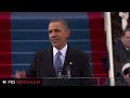 Watch President Obama Deliver His Second Inaugural Address