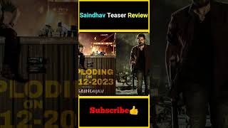 Saindhav Teaser - Telugu Review Venkatesh Daggubati Nawazuddin, Arya Sailesh Kolanu