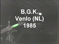 BGK live 1985