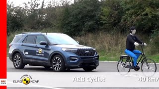 Ford Explorer Plug in Hybrid SUV Crash and Safety Tests