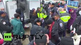 Полиция Вашингтона задержала пятерых участников антиизраильской демонстрации
