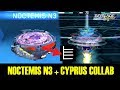 NOCTEMIS N3 QR CODE CYPRUS COLLAB! BEYBLADE BURST EVOLUTION APP