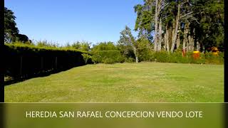 HEREDIA SAN RAFAEL CONCEPCIÓN VENDO LOTE 1.983 M2
