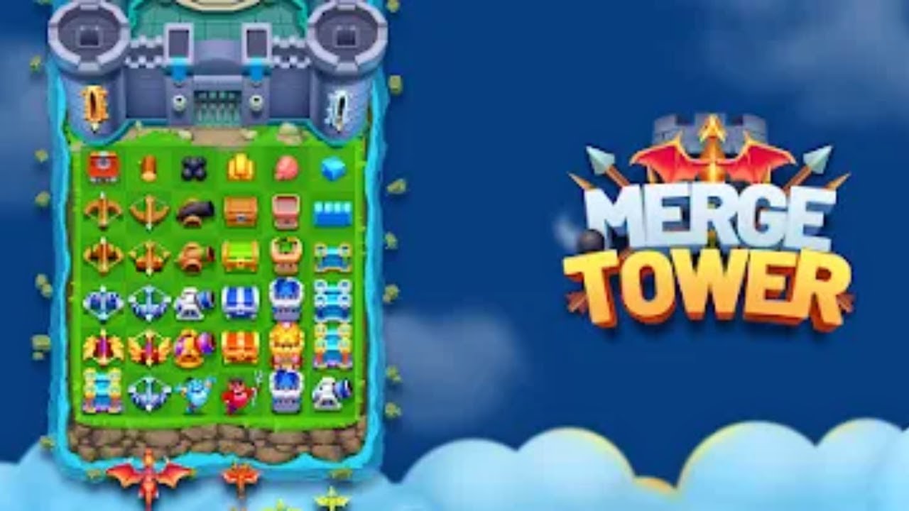 Merge Tower : Defense Dragon Mobile Game | Gameplay Merge Tower : Defense Dragon Mobile Game | Gameplay