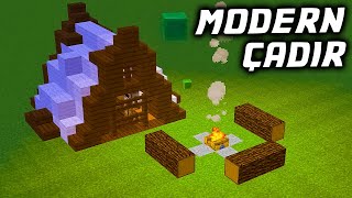 MODERN ÇADIR YAPIMI - Türkçe Minecraft BKT
