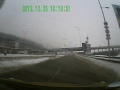 Видео Kiev snowfall 24.12.2012 Metro bridge